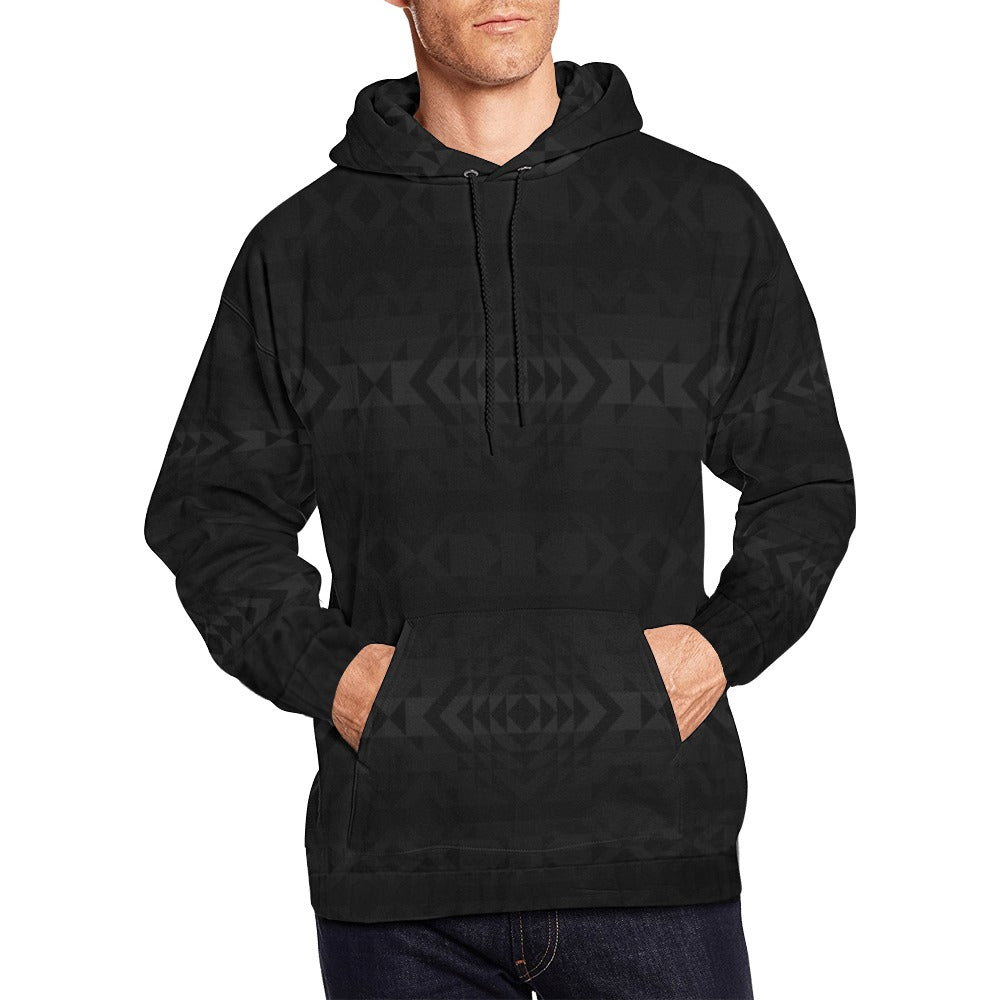 Black Rose Shade Hoodie for Men