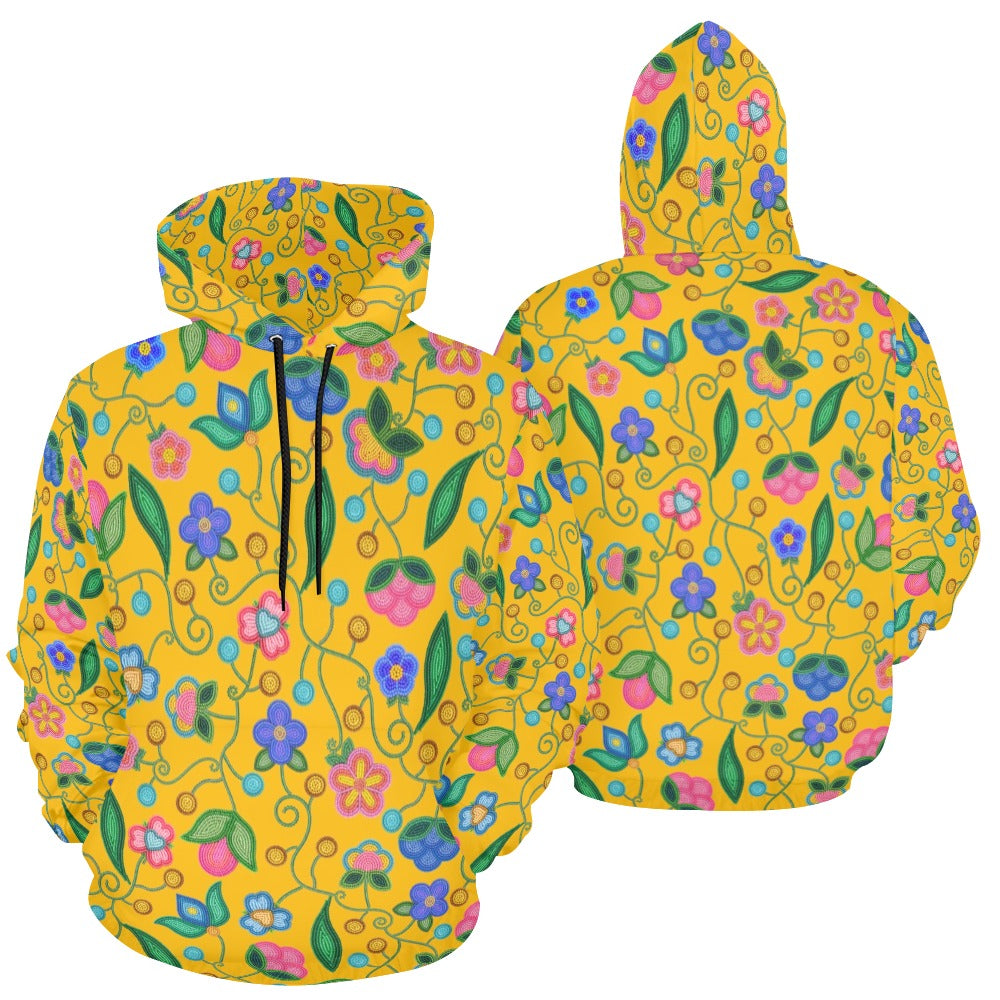 Skyberry Serenade Yellow Hoodie for Men