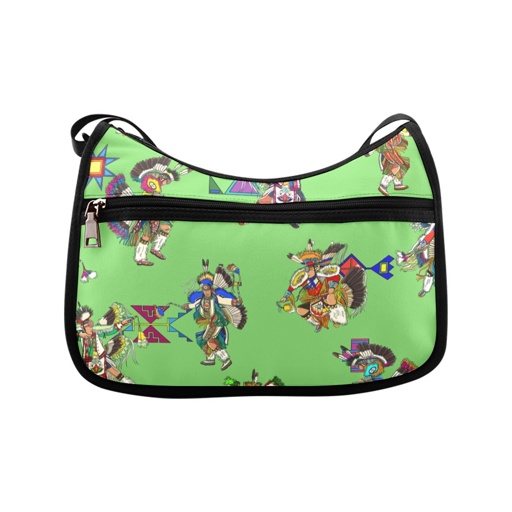 Men's Fancy Dancers Grass Crossbody Bag