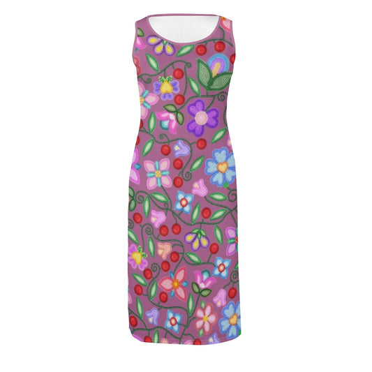 Petal Harmony Dusty Rose Phaedra Dress