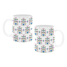 Load image into Gallery viewer, Dakota Damask White Mug
