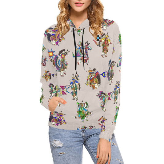 Men's Fancy Dancers Muslin Hoodie for Women