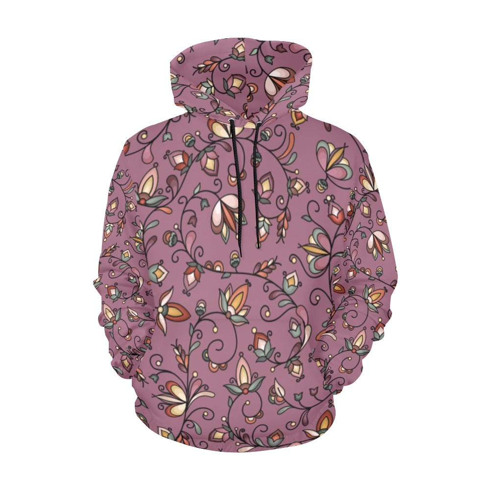 Burnt Sky Petals Hoodie for Women