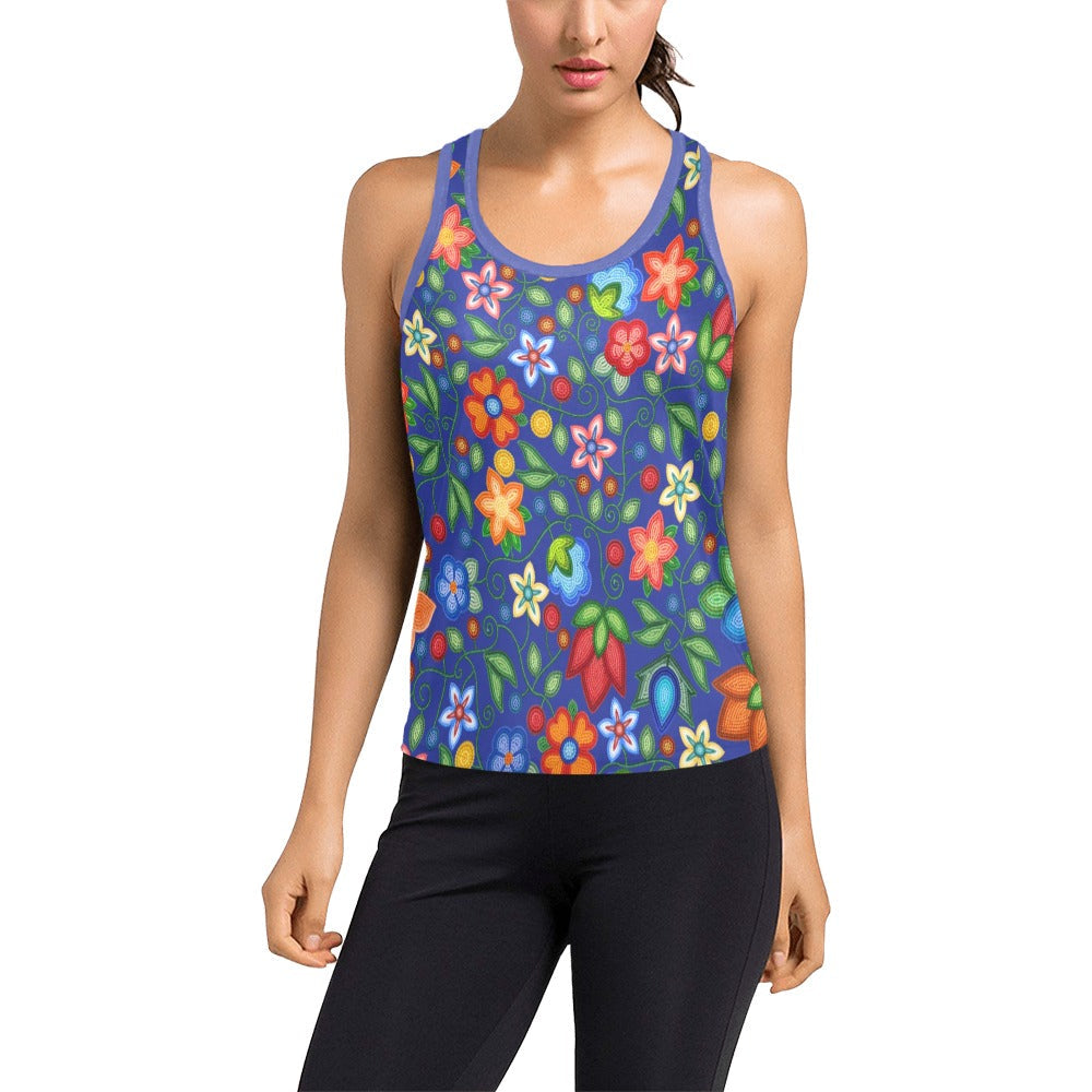 Morning Harmony Sapphire Racerback Tank Top