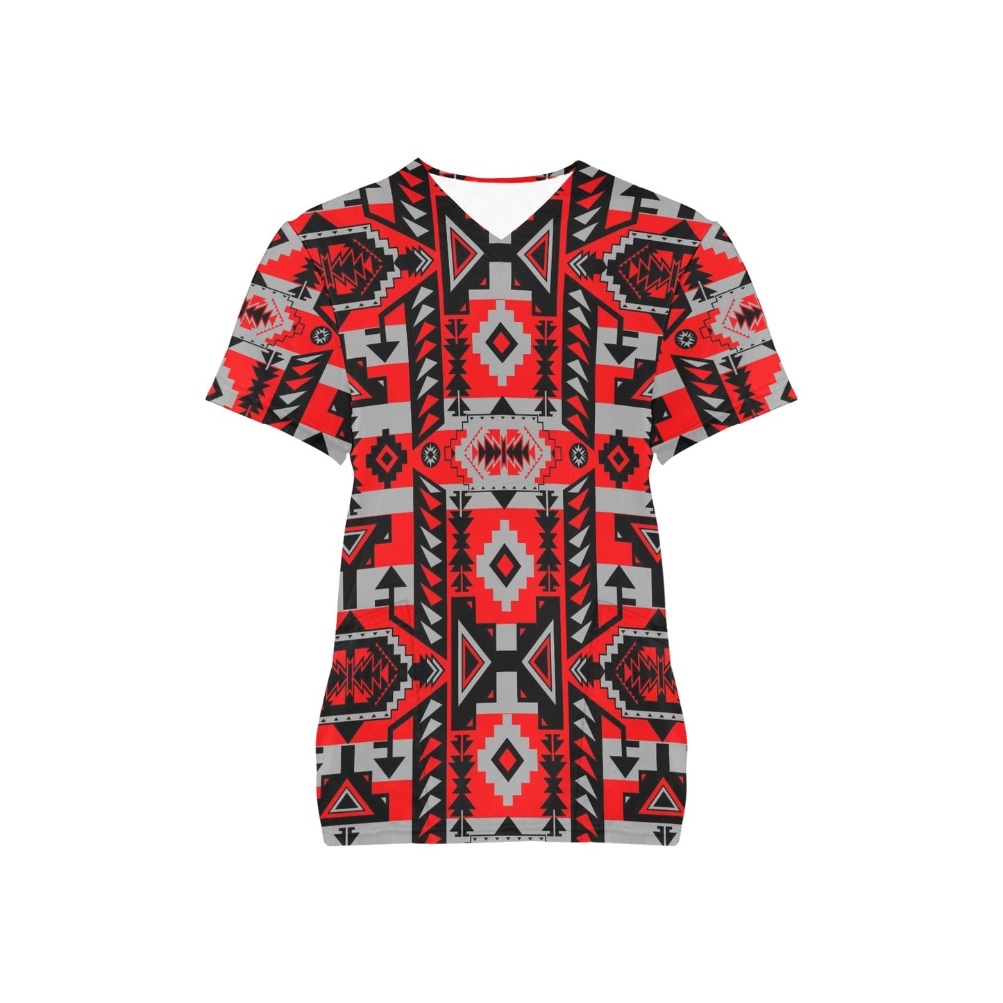 Chiefs Mountain Candy Sierra Scrub Top