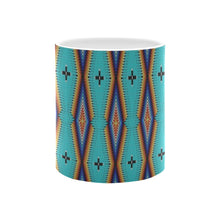 Load image into Gallery viewer, Diamond in the Bluff Turquoise Mug
