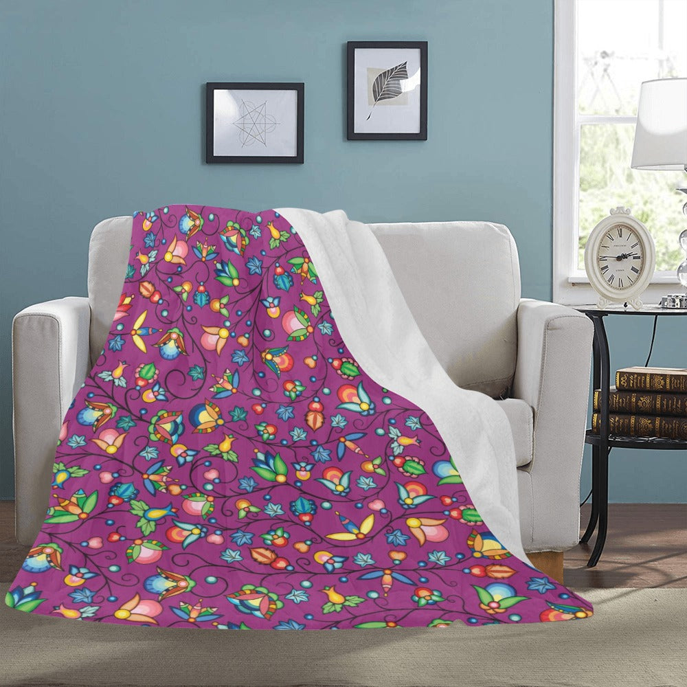 Prairie Plains Spirit Berry Soup X-Large Micro Fleece Blanket