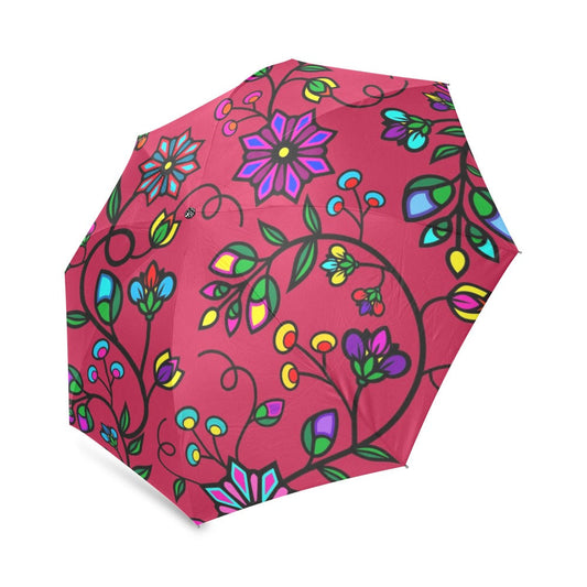 Prairie Paintbrush Passion Berry Foldable Umbrella