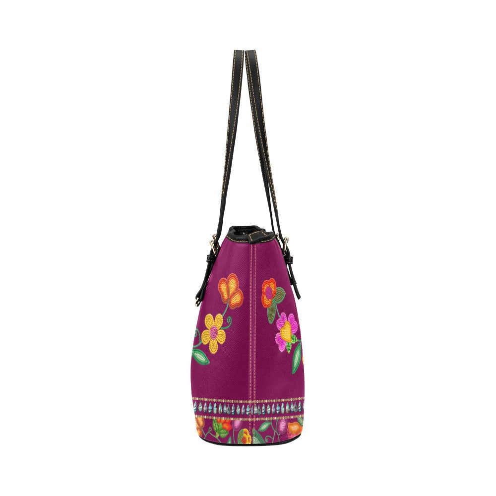 Boreal Bounty Leather Tote