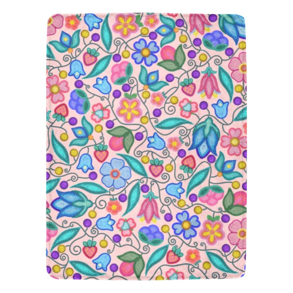 Sweet Offering Pink X-Large Micro Fleece Blanket