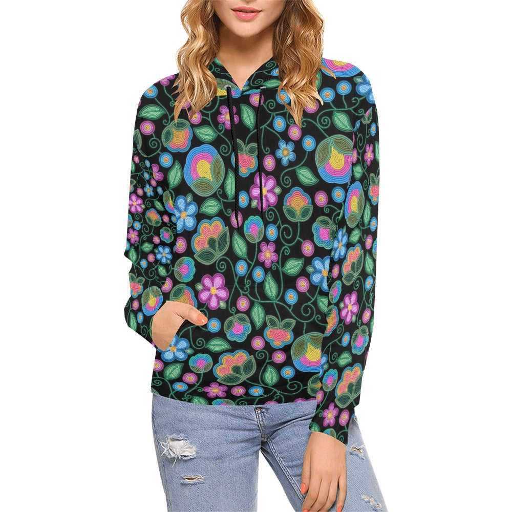 Turquoise Sunbeam Hoodie for Women