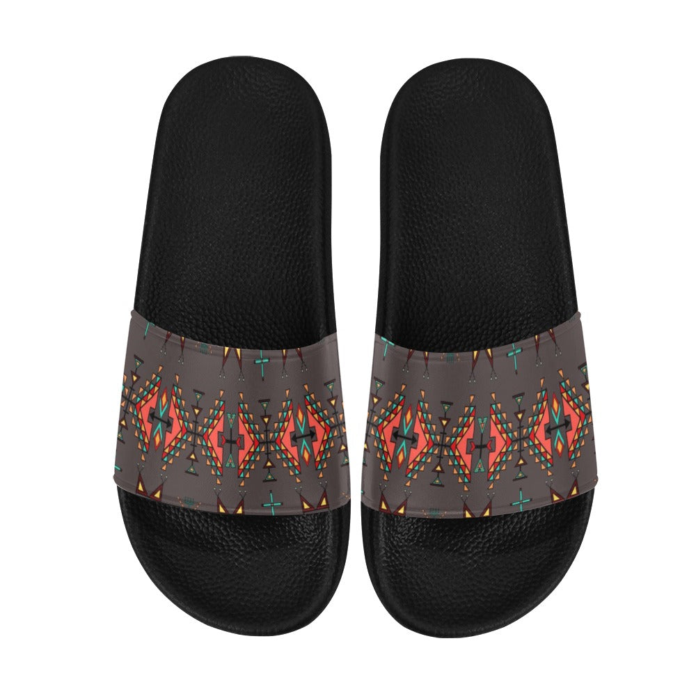 Thunder Flight Gray Women's Slide Sandals
