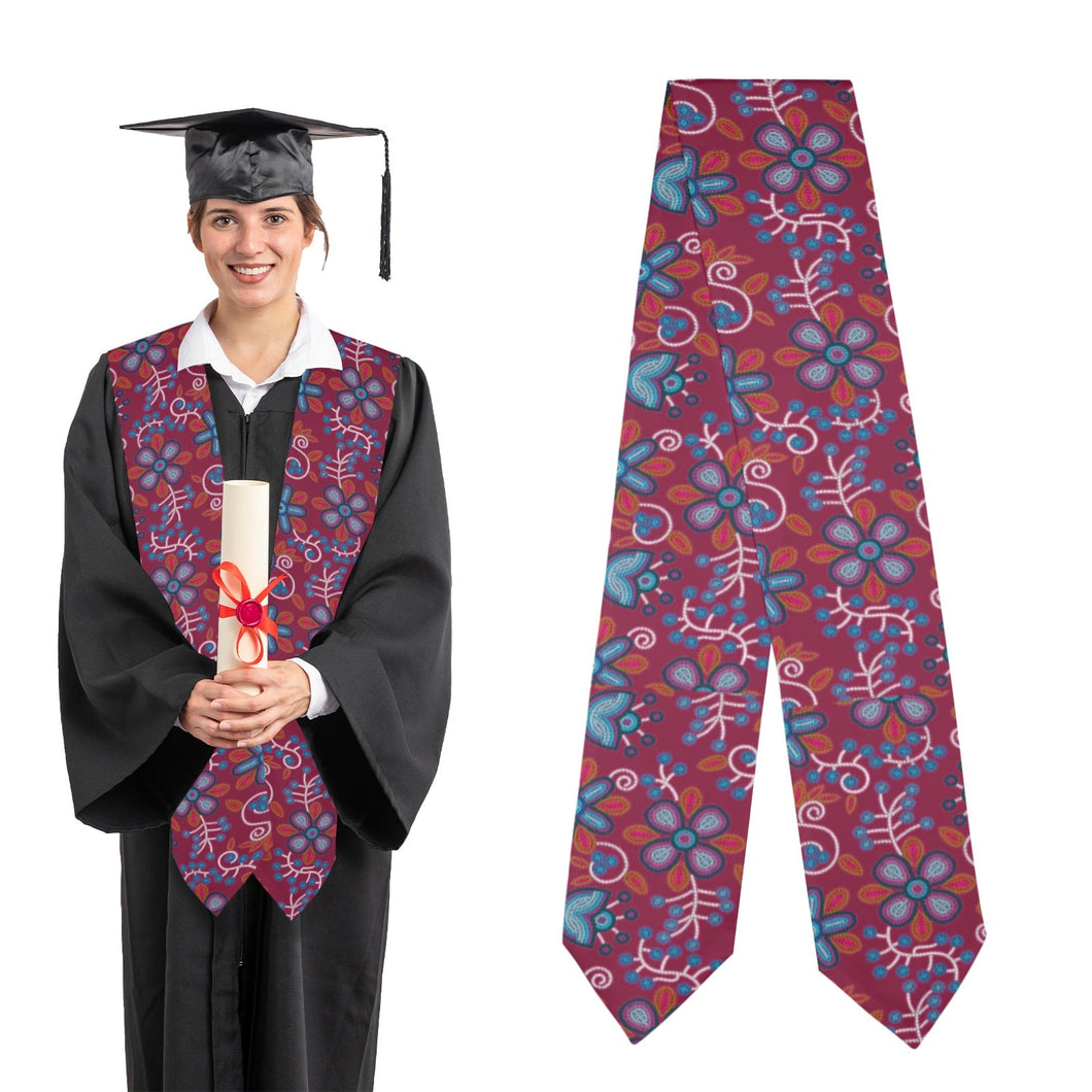 Cardinal Garden Graduation Stole