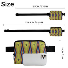 Load image into Gallery viewer, Diamond in the Bluff Yellow Belt Bag
