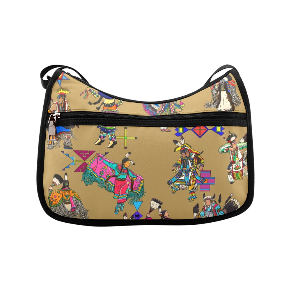 Grand Entry Dancers Earth Crossbody Bag