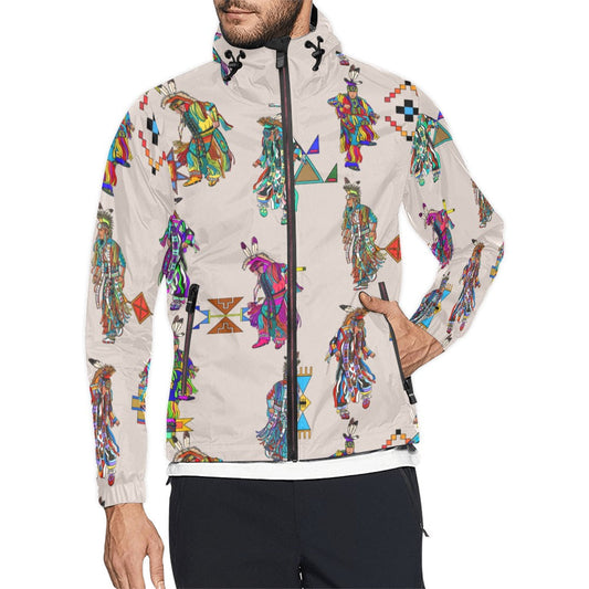Men's Grass Dancers Muslin Men's Windbreaker
