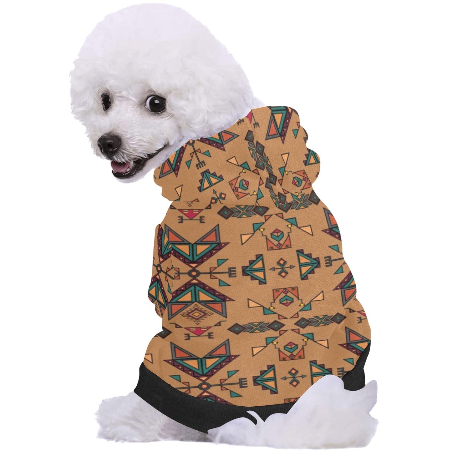 Arrow dawn Brown Pet Dog Hoodie