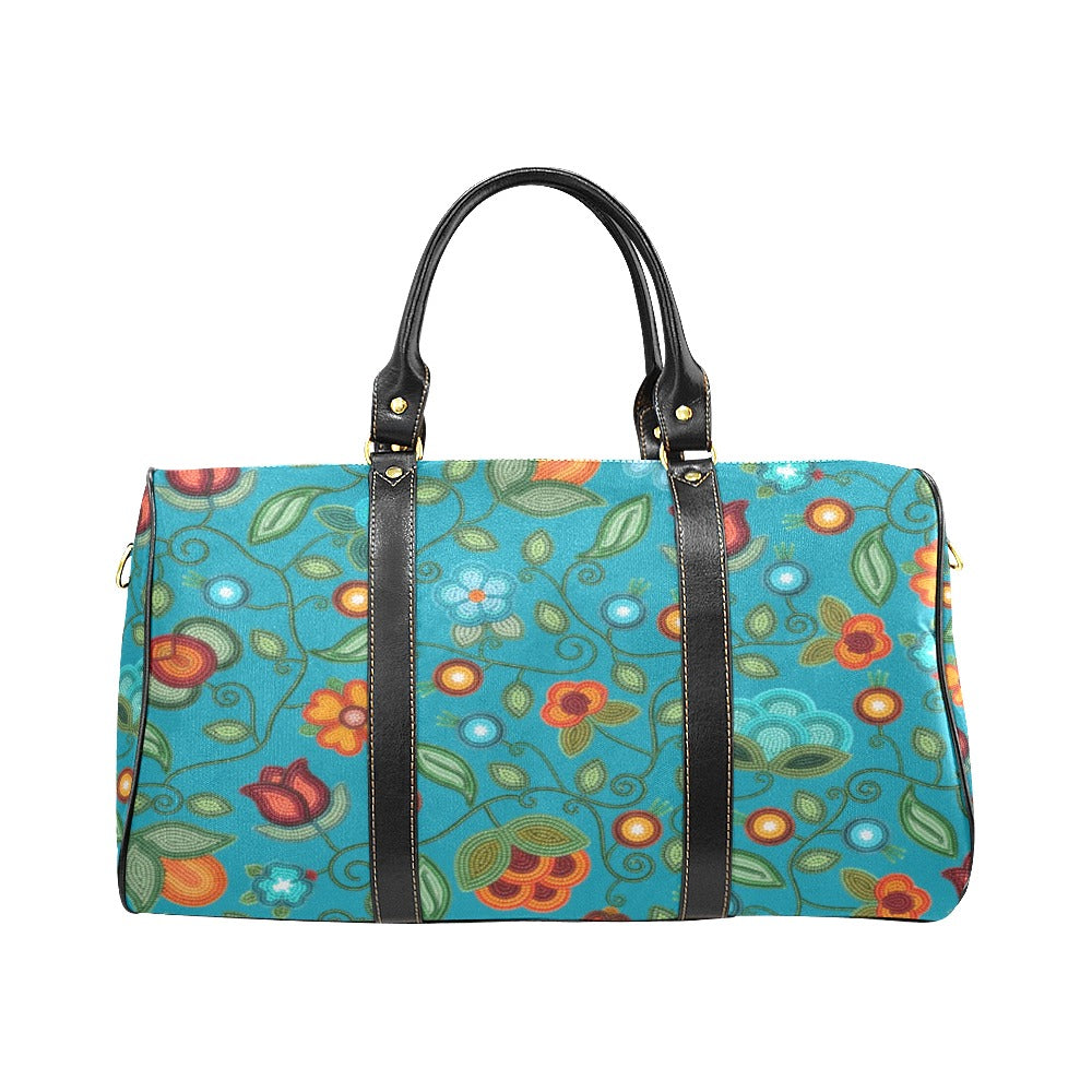 Prairie Fire Petals Ocean Small Travel Bag