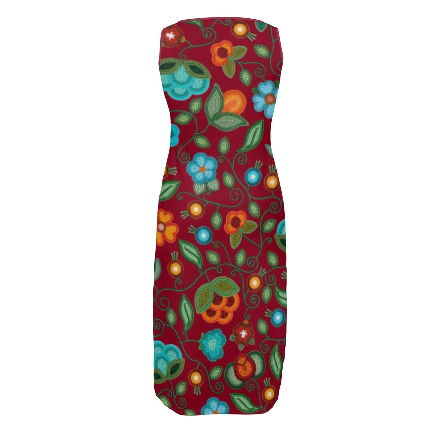 Prairie Fire Petals Red Phaedra Dress