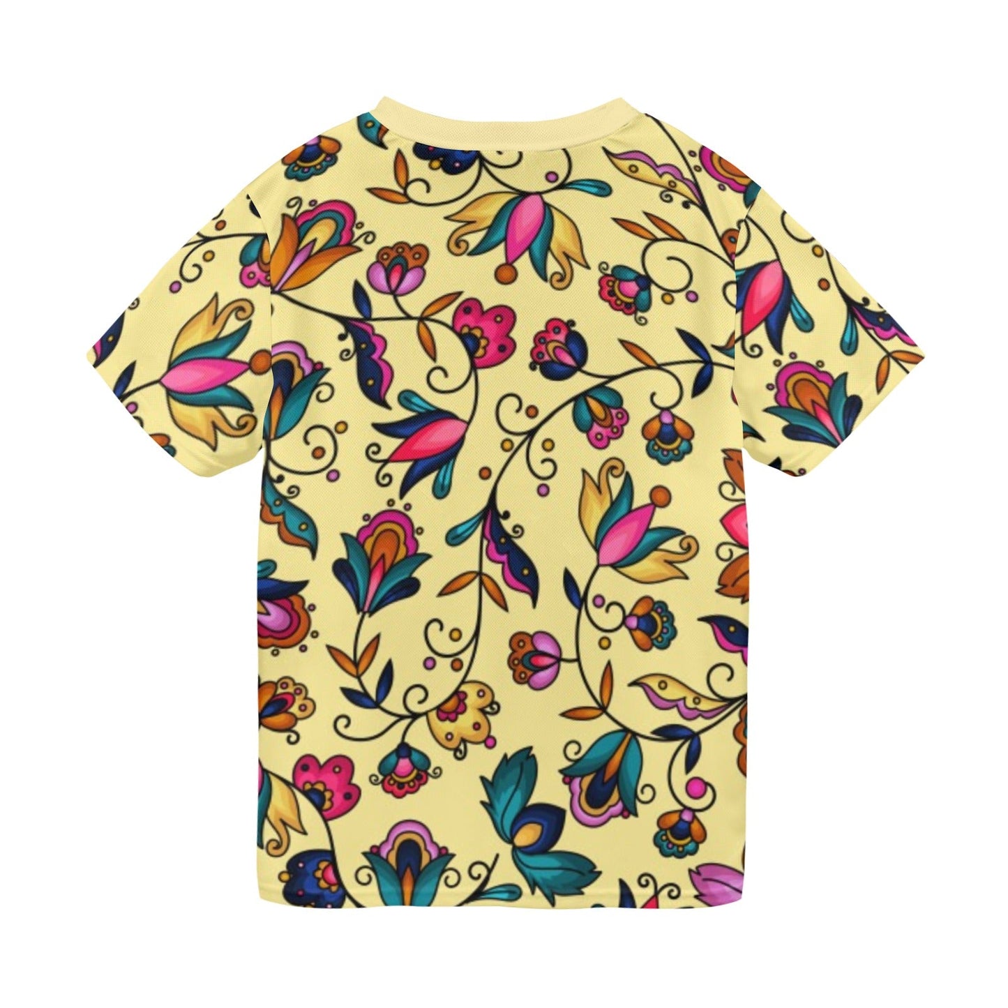 Copper Prairie Petals Yellow T-shirt for Men