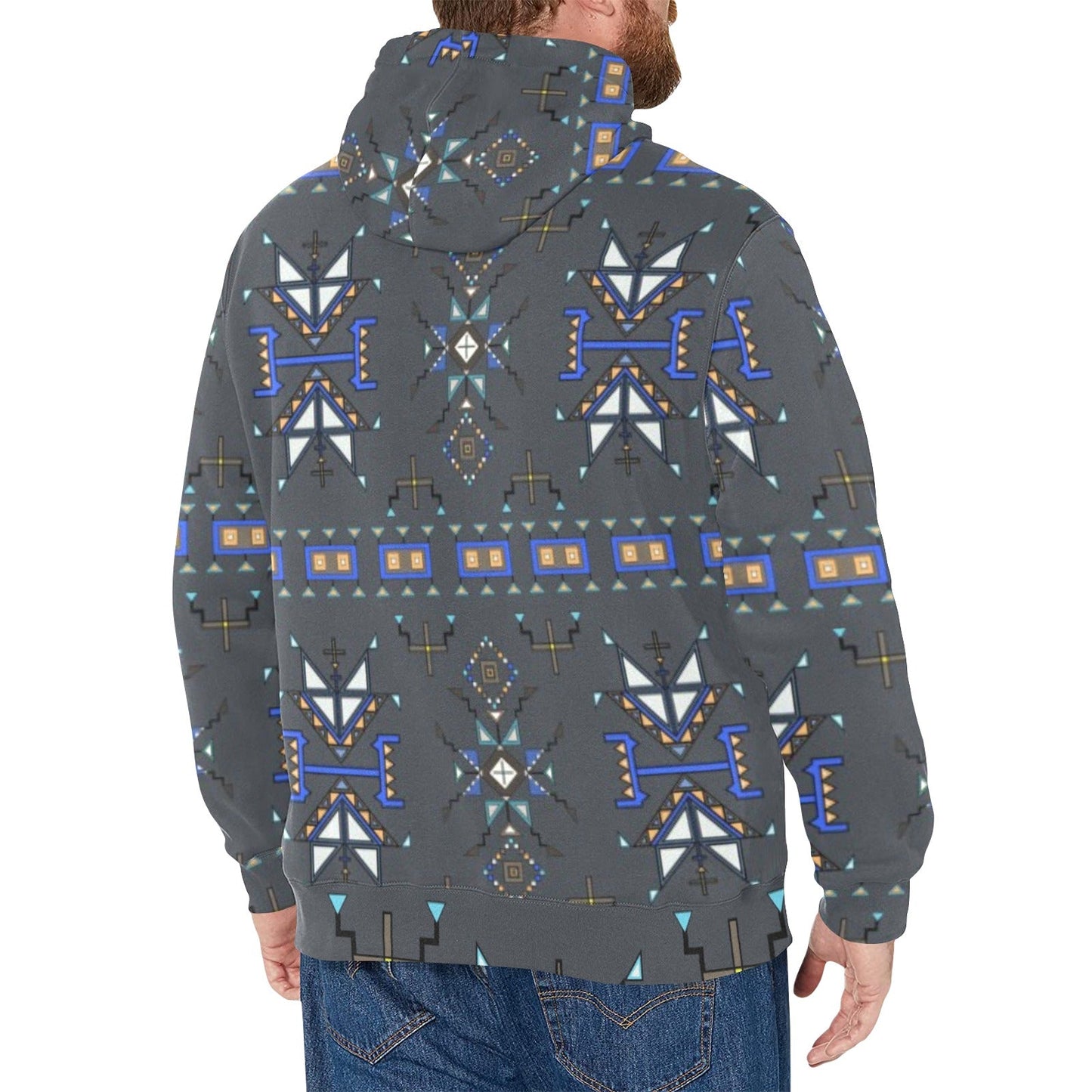 Eagle Strike Gray Fleece Hoodie