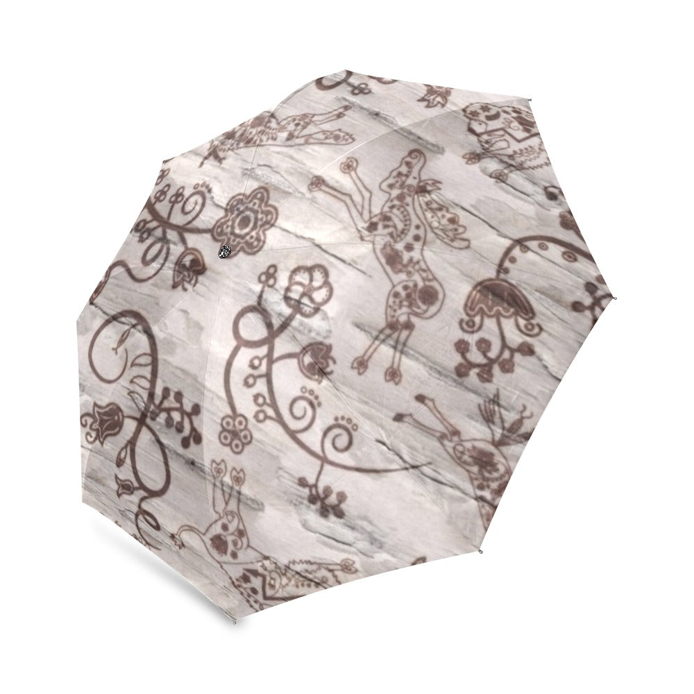 Forest Medley Foldable Umbrella