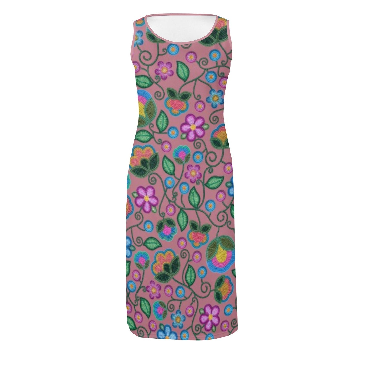 Turquoise Sunbeam Peach Phaedra Dress
