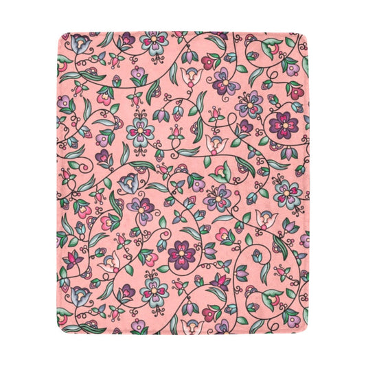 Amber Evening Garland Peach Ultra-Soft Micro Fleece Blanket 50"x60"