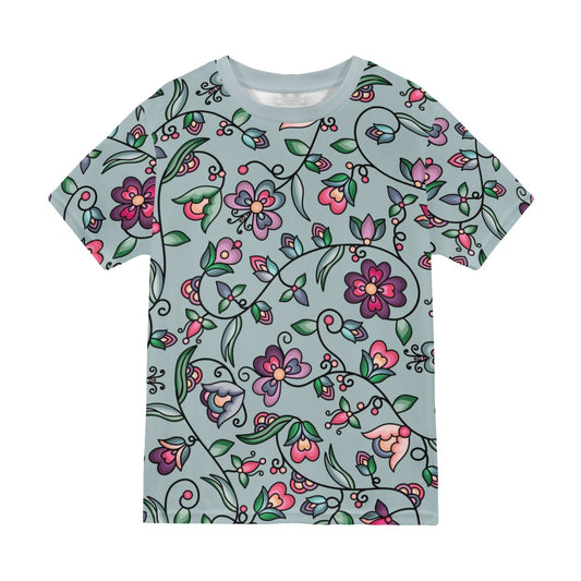 Amber Evening Garland Turquoise T-shirt for Men