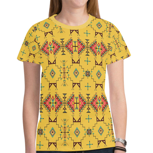 Thunder Flight Yellow T-shirt for Women