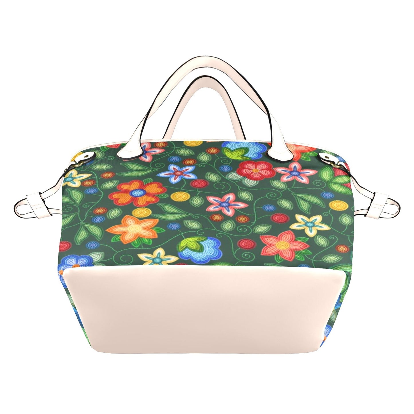 Morning Harmony Forest Clover Canvas Tote