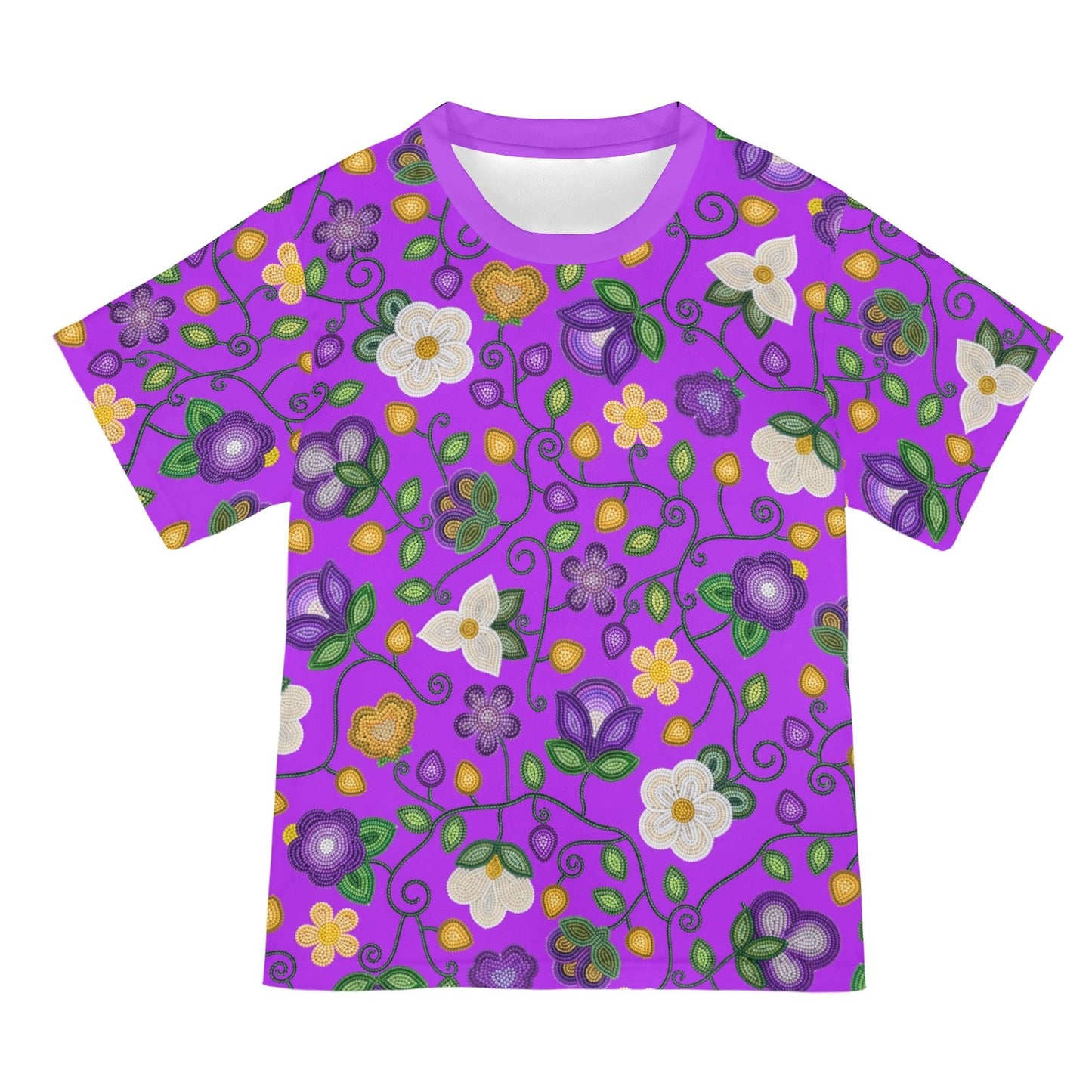 Midnight Moss Bloom Purple Tee