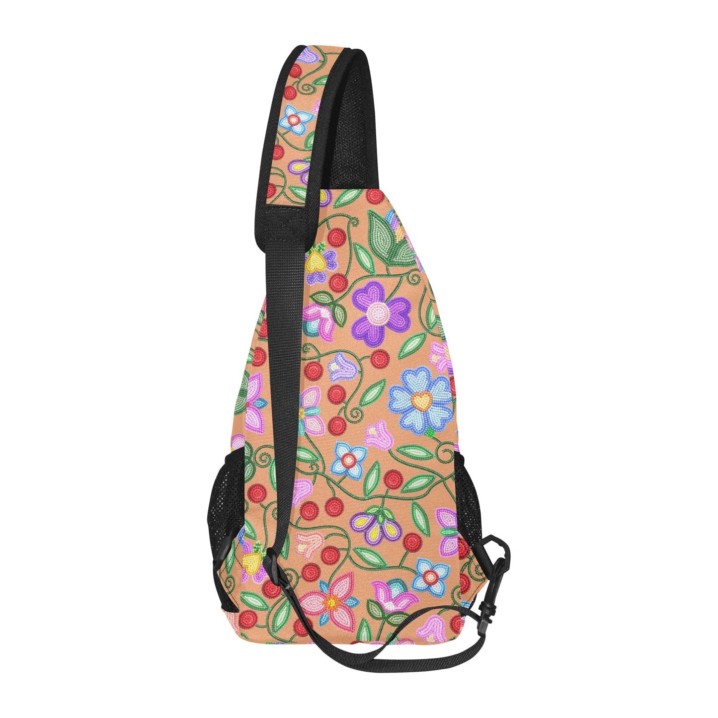 Petal Harmony Terracotta Chest Bag