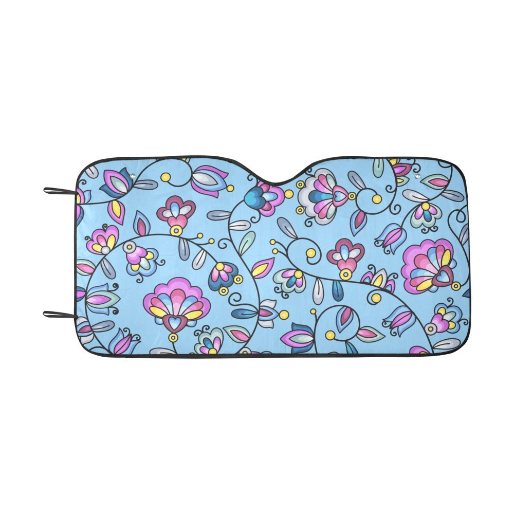 Autumn Bundle Blessing Blue Car Sun Shade 55"x30"