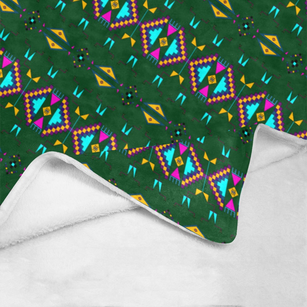 Rite of Passage Squash Leaf Ultra-Soft Micro Fleece Blanket 40"x50"