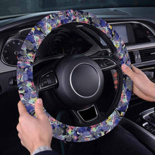 Load image into Gallery viewer, Culture in Nature Blue Steering Wheel Cover with Elastic Edge
