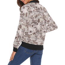 Load image into Gallery viewer, Forest Medley Bomber Jacket for Women
