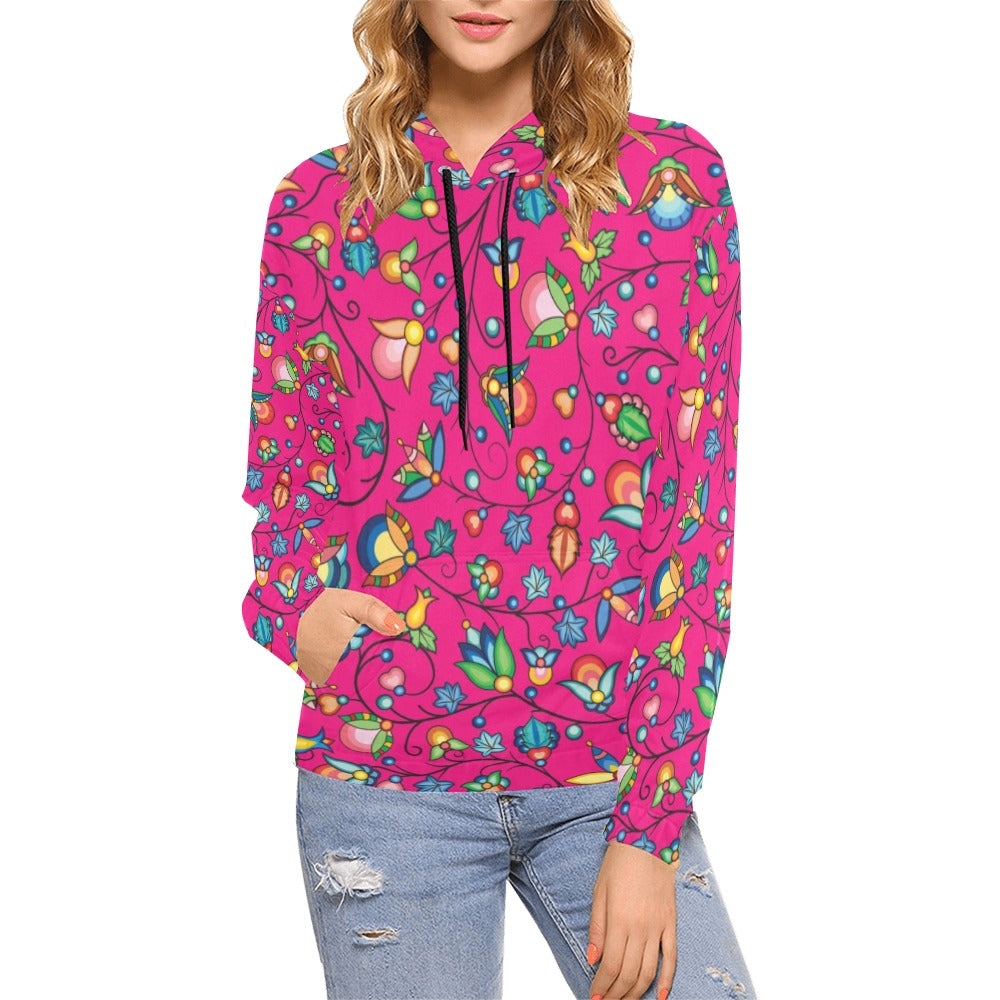 Prairie Plains Spirit Pink Hoodie for Women