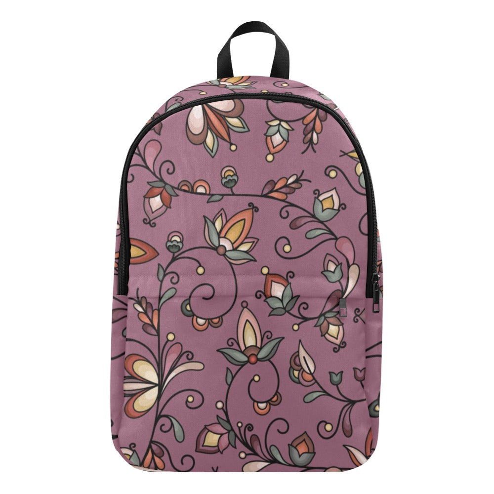 Burnt Sky Petals Magenta Backpack