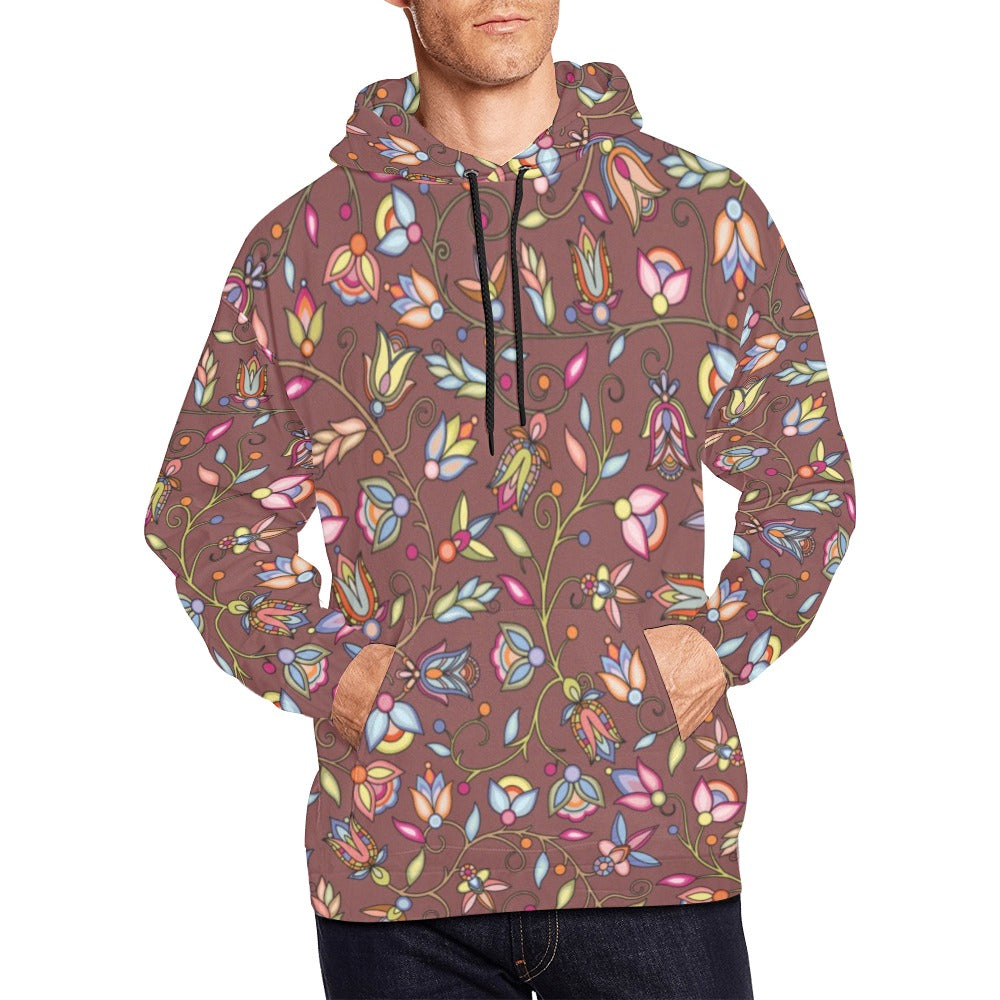 Buffalo Bloom Clay Hoodie for Men