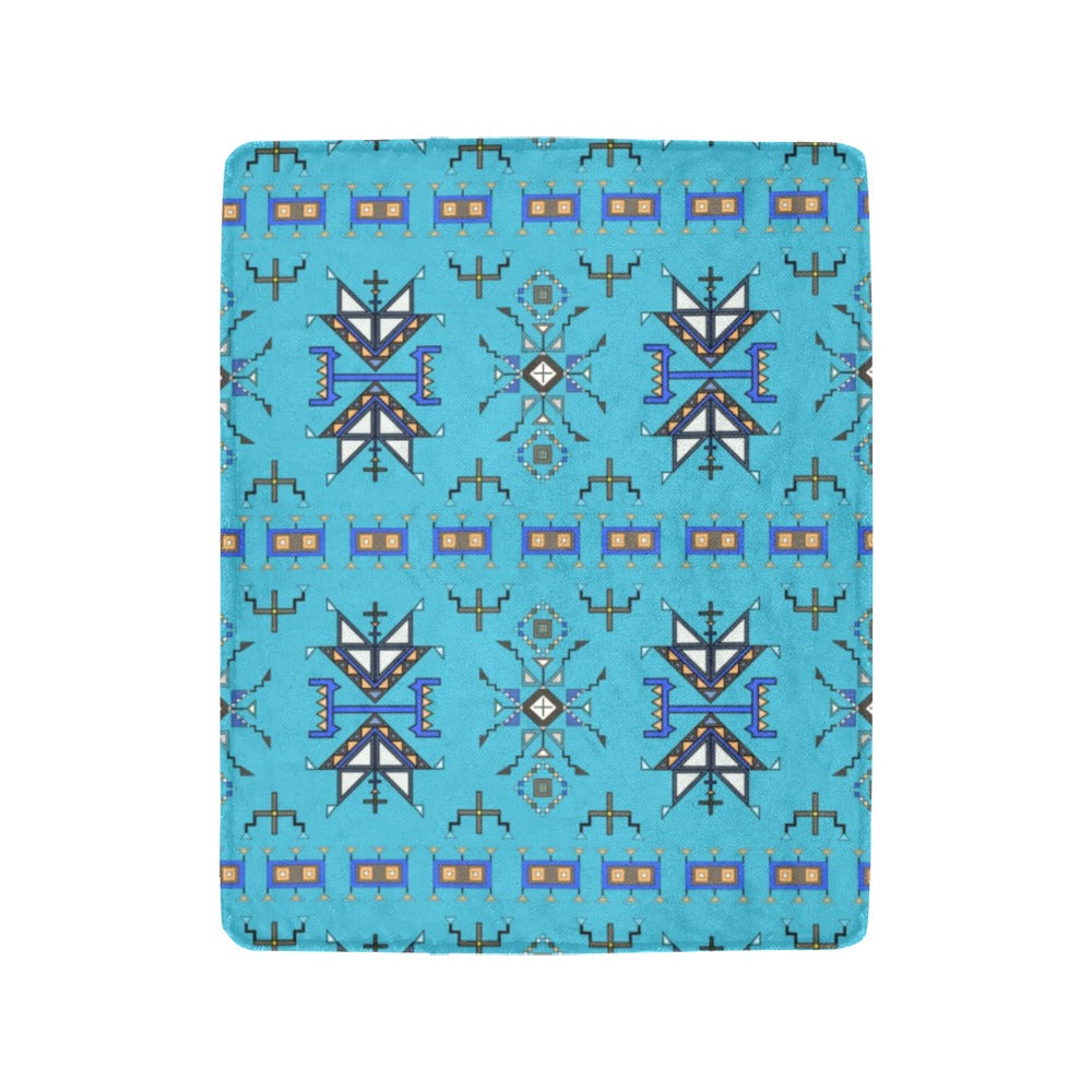 Eagle Strike Blue Ultra-Soft Micro Fleece Blanket 40"x50"