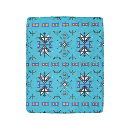 Eagle Strike Blue Ultra-Soft Micro Fleece Blanket 40"x50"