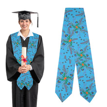 Load image into Gallery viewer, Willow Bee Saphire Graduation Stole
