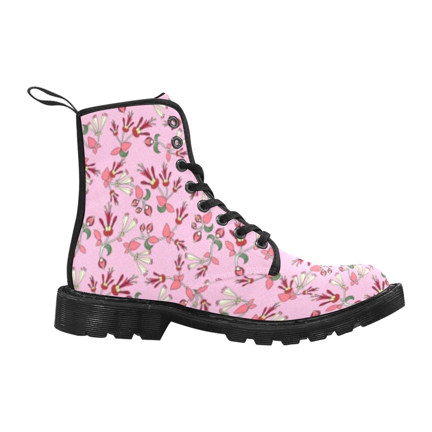 Strawberry Floral Boots for Men