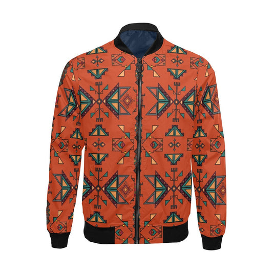 Arrow Dawn Orange Bomber Jacket