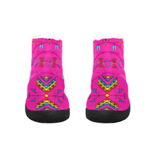 Load image into Gallery viewer, Rainy Chief Rainbow Hot Pink Men&#39;s Padded Winter Boot
