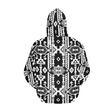 Load image into Gallery viewer, Chiefs Mountain Black and White Hoodie for Men
