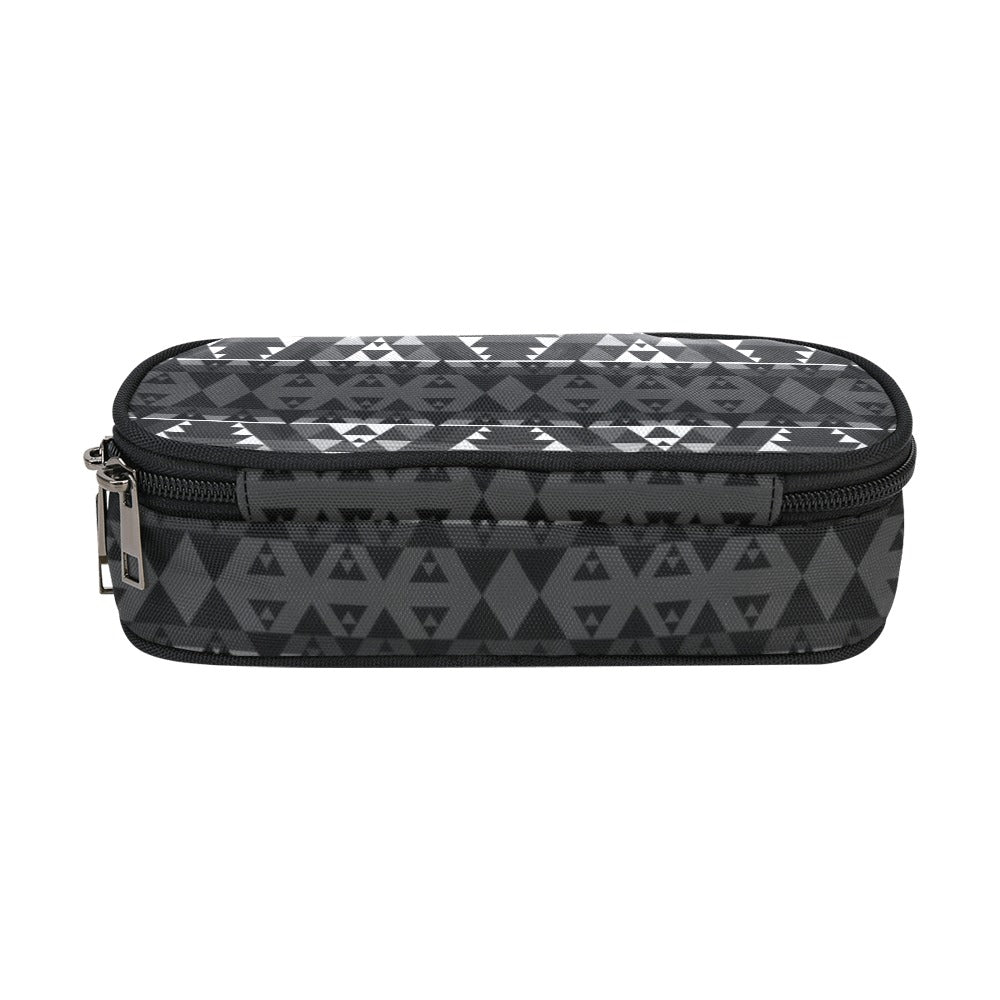 Writing on Stone Black and White Pencil Pouch