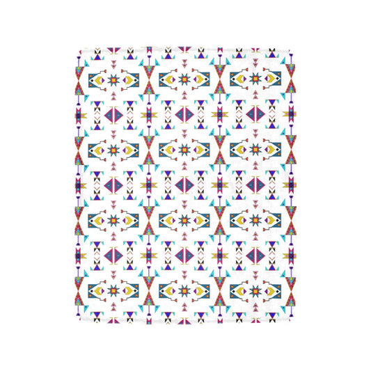 Enemy Territory White Ultra-Soft Micro Fleece Blanket 40"x50"