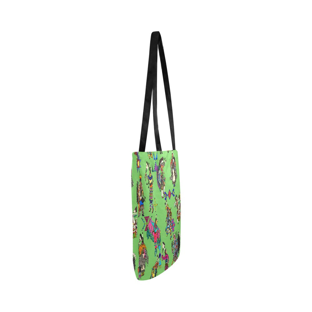 Grand Entry Dancers Grass Reusable Shopping Bag